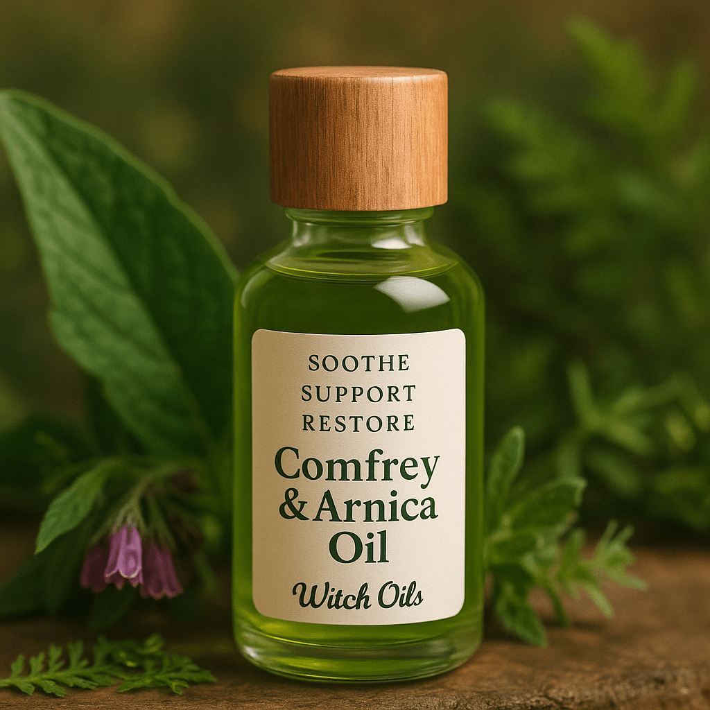 🌿 Comfrey & Arnica Oil: Natural Support for&nbsp;Recovery